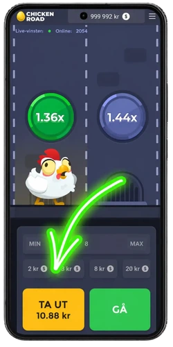 Chicken Road demo – tryck cashout och ta ut vinsten